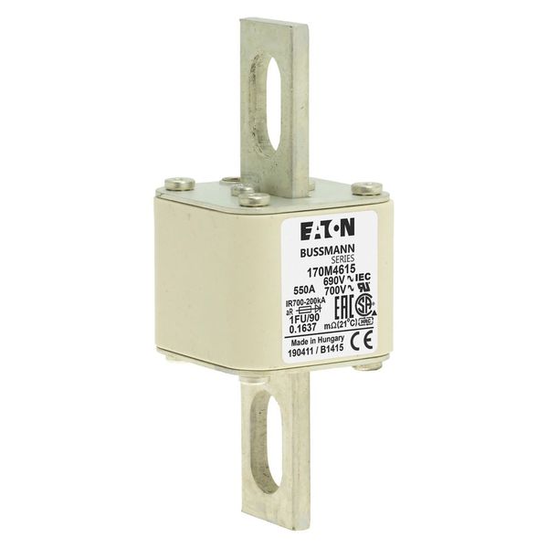 FUSE 550A 690V 1FU/90 AR UC image 15