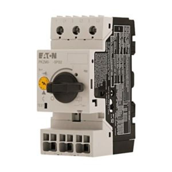 Motor-protective circuit-breaker, 2.2 kW, 4 - 6.3 A, Feed-side screw terminals/output-side push-in terminals, MSC image 10