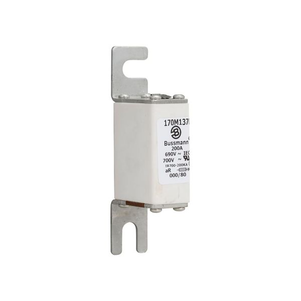 Fuse-link, high speed, 200 A, AC 690 V, DIN 000, 21 x 40 x 100 mm, aR, DIN, IEC, single indicator image 9