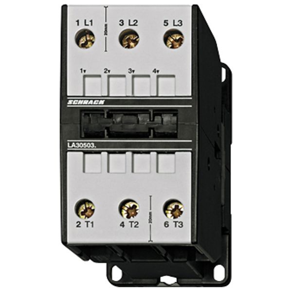 Contactor, 37kW, 74A AC3, 130A AC1, 3-pole, 400VAC image 1