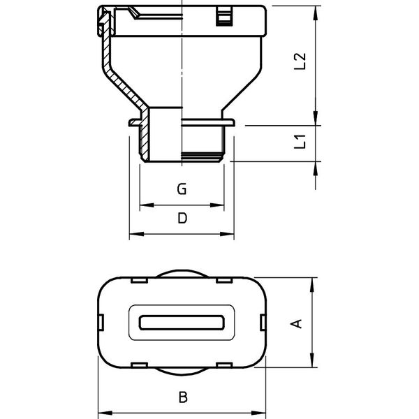 106 FL M32 8 33 Flat cable threaded connection  M32 image 2