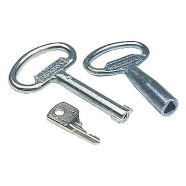 PS832026 SPARE KEY 8MM SQUARE image 1