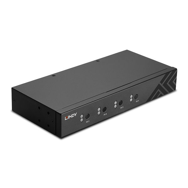 4 Port USB 2.0 & Audio KM Switch Switch between 4 PCs from one keyboard and mouse image 1