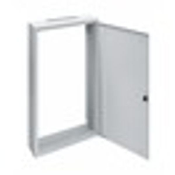 Wall-mounted frame 2A-21 with door, H=1055 W=590 D=250 mm image 2