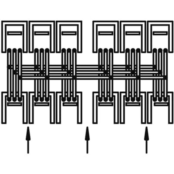 ZH312 N/PE-busbar system, 170 mm x 650 mm x 70 mm image 4