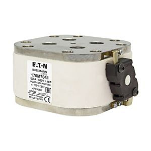 Fuse-link, high speed, 3000 A, AC 500 V, size 4, 120 x 105 x 64 mm, aR, IEC, single indicator image 9