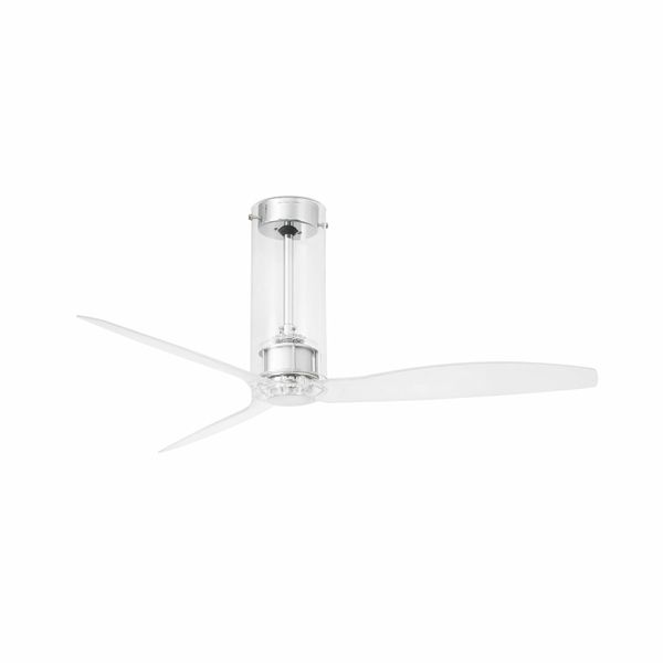 TUBE FAN TRANSPARENT CEILING FAN WITH DC MOTOR image 1