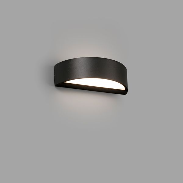 OVAL DARK GREY W/L LED 10W 3000K image 1