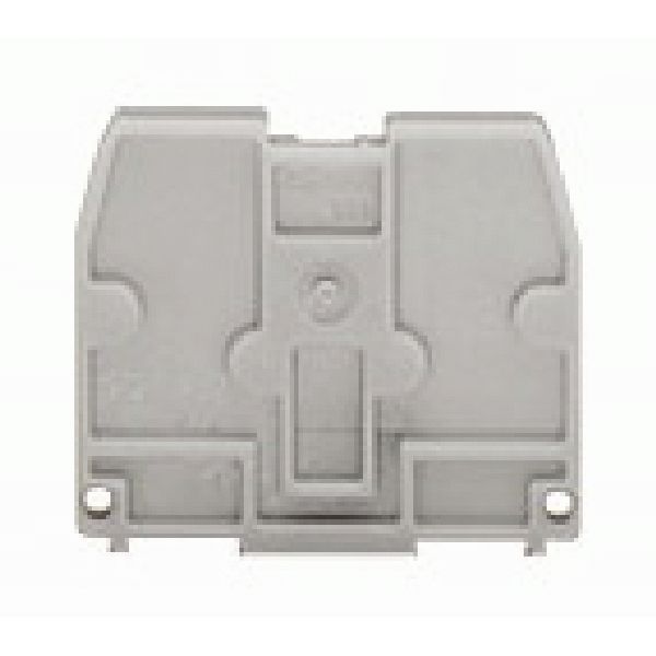 End plate for terminal blocks with snap-in mounting foot 2.5 mm thick image 3