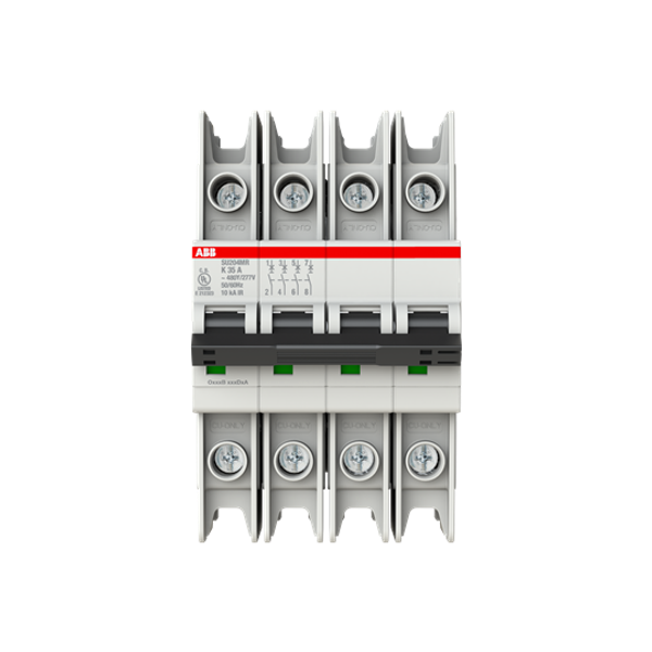 SU204MR-K35 Miniature Circuit Breaker - 4P - K - 35 A image 3