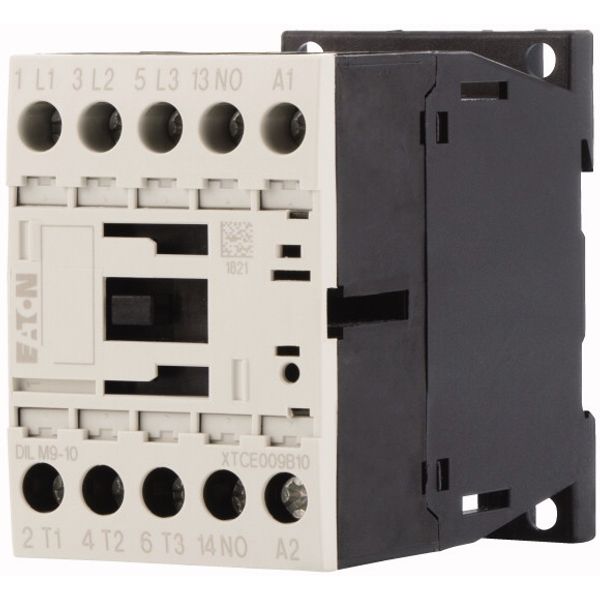 Contactor, 3 pole, 380 V 400 V 4 kW, 1 N/O, 48 V DC, DC operation, Screw terminals image 3