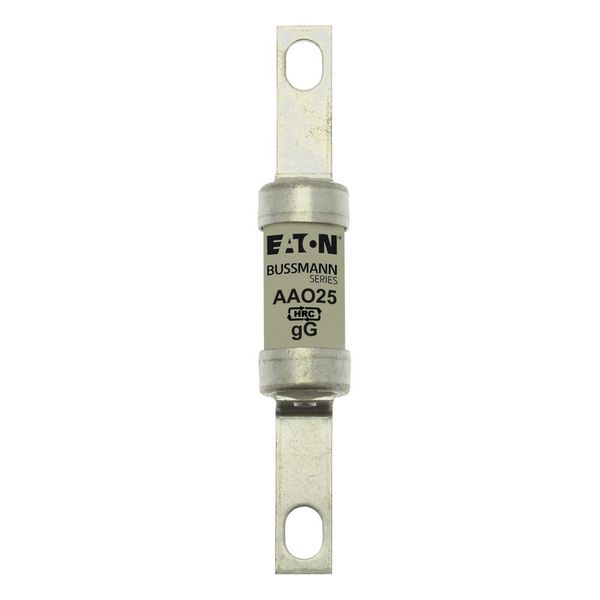 Fuse-link, LV, 25 A, AC 550 V, BS88/A2, 14 x 85 mm, gL/gG, BS image 7