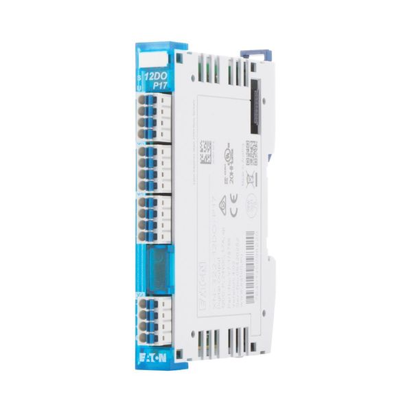 Digital output module, 12 digital outputs short-circuit proof 24 V DC/1.7 A each, pulse-switching image 21