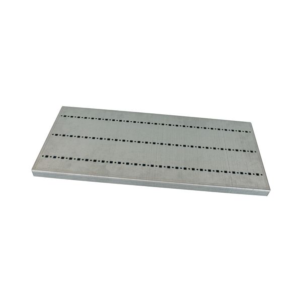 Carrier plate for universal use, empty, WxD=800x321mm image 3