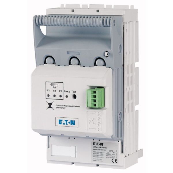NH fuse-switch 3p with lowered box terminal BT2 1,5 - 95 mm², busbar 60 mm, electronic fuse monitoring, NH000 & NH00 image 1