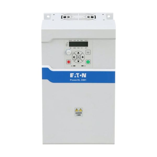 Variable frequency drive, 600 V AC, 3-phase, 18 A, 11 kW, IP20/NEMA0, 7-digital display assembly, Setpoint potentiometer, Brake chopper, FS4 image 7