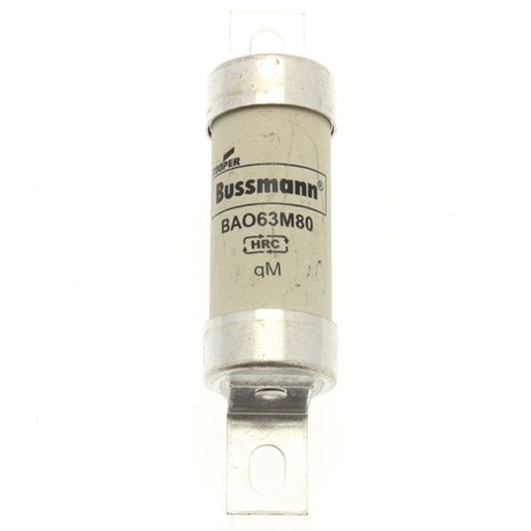 Fuse-link, LV, 63 A, AC 500 V, BS88/A3, 21 x 87 mm, gM, BS, 63M80 image 2