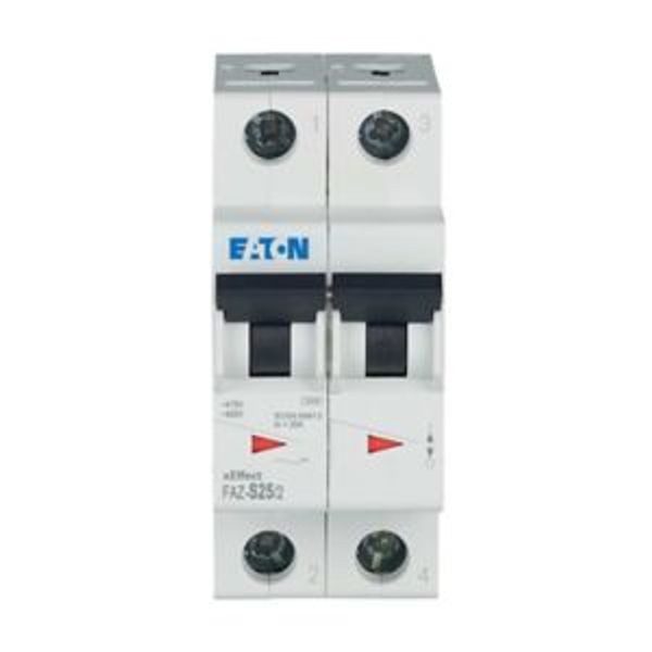 Miniature circuit breaker (MCB), 25 A, 2p, characteristic: S image 12