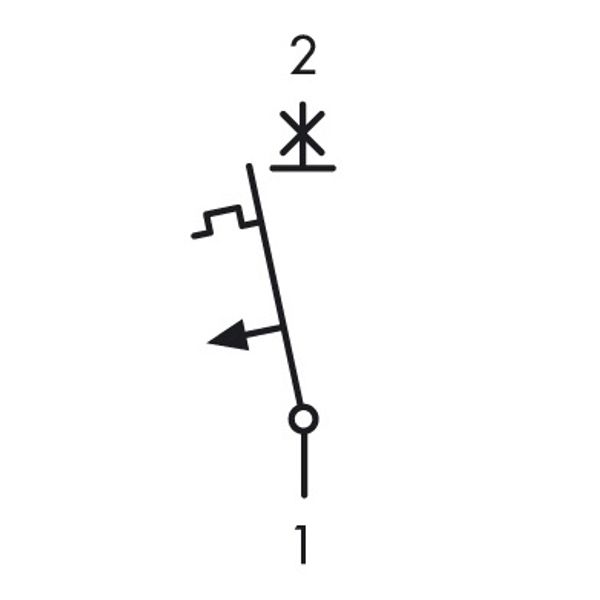 Miniature Circuit Breaker (MCB) D, 2A, 1-pole, 10kA, 40ø C image 3