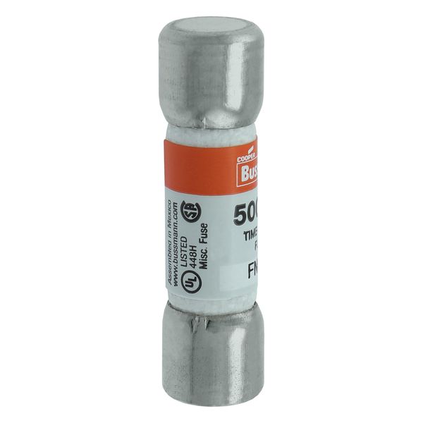Fuse-link, LV, 2 A, AC 500 V, 10 x 38 mm, 13⁄32 x 1-1⁄2 inch, supplemental, UL, time-delay image 42