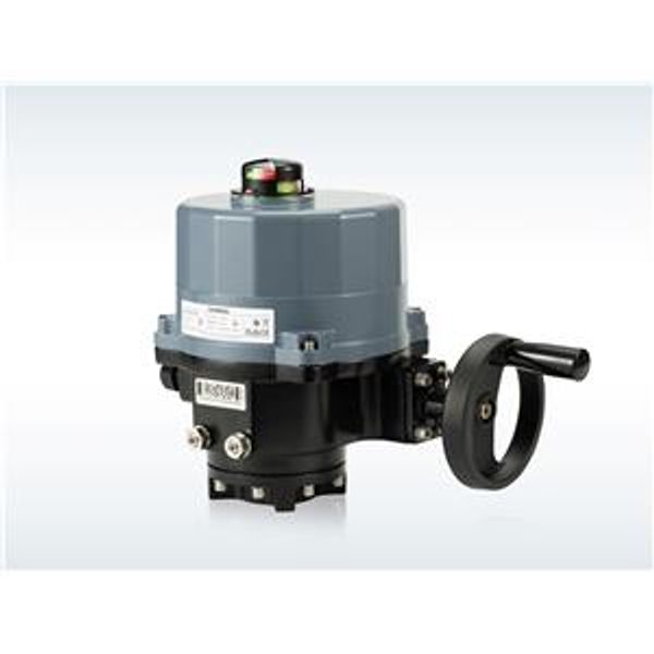 SQL361E400 - Electromotoric actuator, 400Nm, 90°, AC 230 V, DC 0...10 V, 4...20 mA control signal image 1