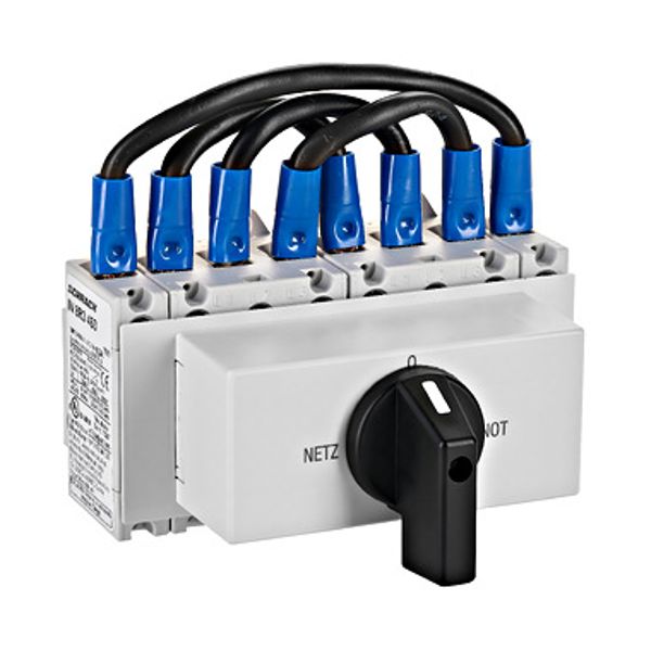 Switch Netz-0-Not, Series installation, 4-pole 63A, 22kW image 1