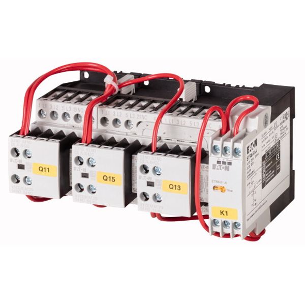Star-delta contactor combination, 380 V 400 V: 11 kW, 230 V 50 Hz, 240 V 60 Hz, AC operation image 4