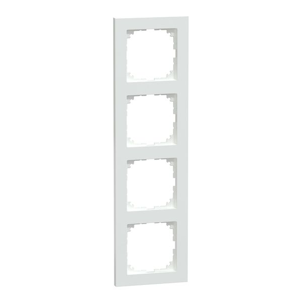 M-Pure 4-gang frame activewhite image 2