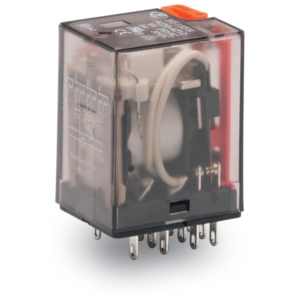 Basic relay Nominal input voltage: 230 VAC 4 changeover contacts image 8