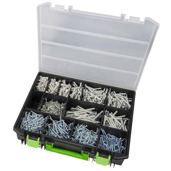 Assortment mix 700 screws 425 plugs image 1