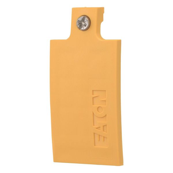 Screw-on cover, insulated material, yellow image 8