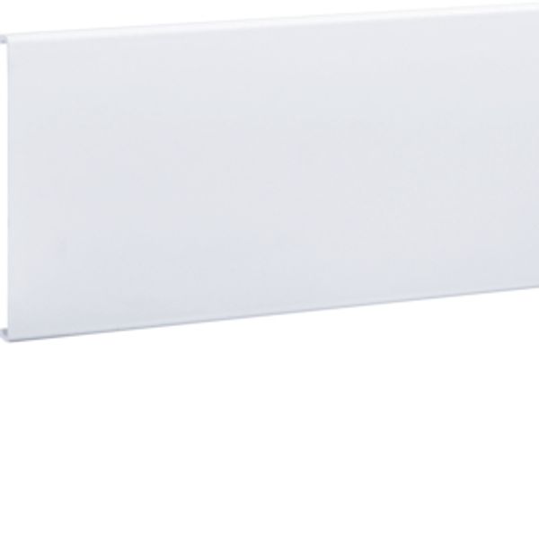 Trunking-lid made of PVC to FB with width 130mm traffic white image 1