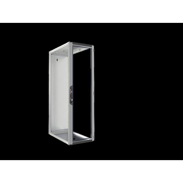 VX IT, solid, IP55, empty enclosure, RAL7035, WHD 600x2000x100mm, 42U image 2