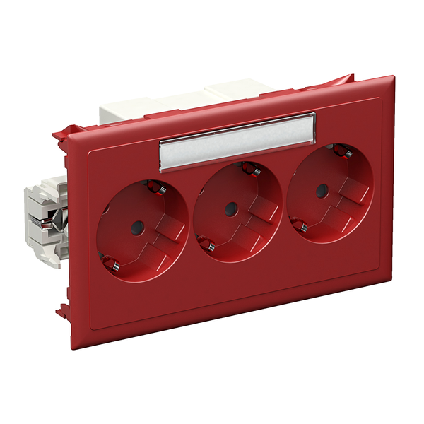 Thorsman - CYB-PS - socket outlet - triple master - 37° - red image 4