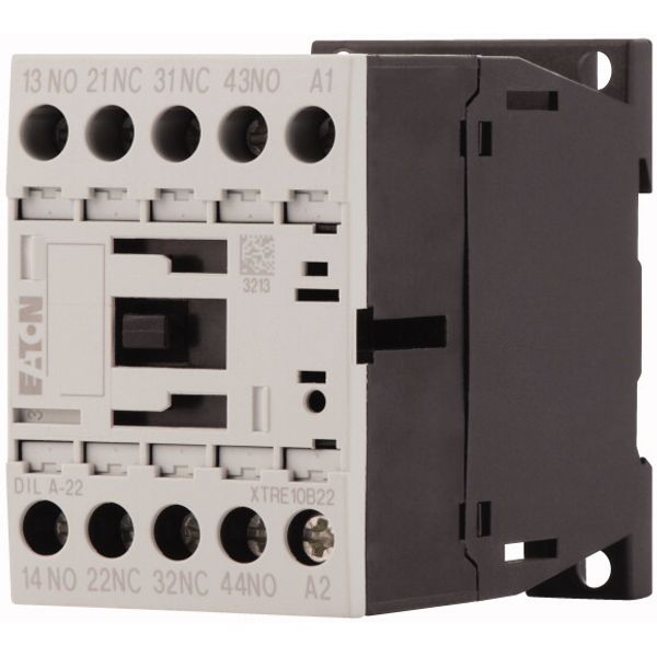 Contactor relay, 380 V 50/60 Hz, 2 N/O, 2 NC, Screw terminals, AC operation image 3