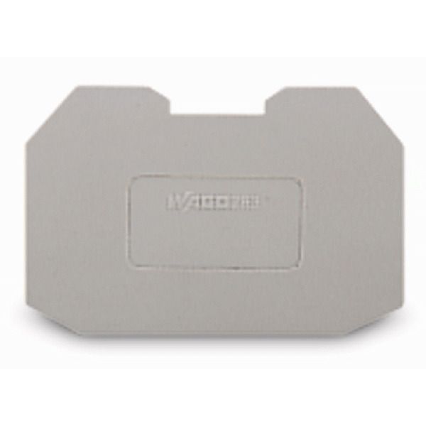 Step-down cover plate 1 mm thick gray image 1