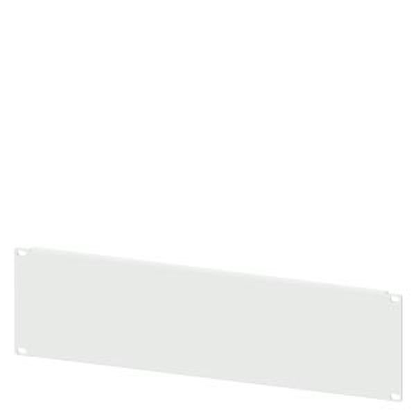 SIVACON, cover, for 19" frame, 3 HU, RAL7035 image 2