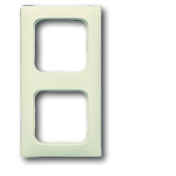 2512-212K-102 Cover Frame 2gang(s) white - Busch-Duro 2000 SI Linear image 1