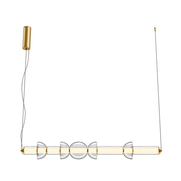 Modern Cosmo Pendant lamp Brass image 1
