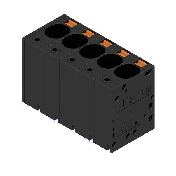 PCB terminal, 10.00 mm, Number of poles: 5, Conductor outlet direction image 2