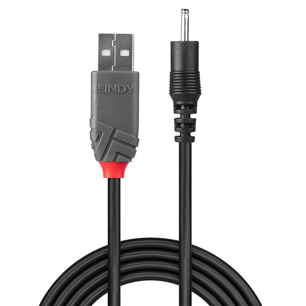 1.5m USB 2.0 Type A to 2.5mm DC Cable USB Type A Male to 2.5mm outer/0.7mm inner diameter DC connector image 2