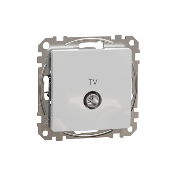 TV connector intermediate 10dB, Sedna, Aluminium image 3