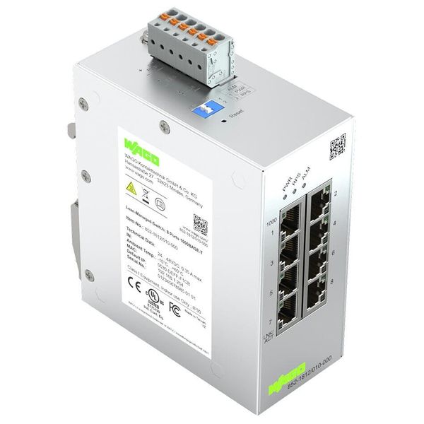 852-1812/010-000 Lean Managed Switch; 8 Ports 1000Base-T image 1