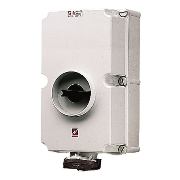 Mennekes Wall mounted recept., 125A4p7h500V, IP67 5693A image 1