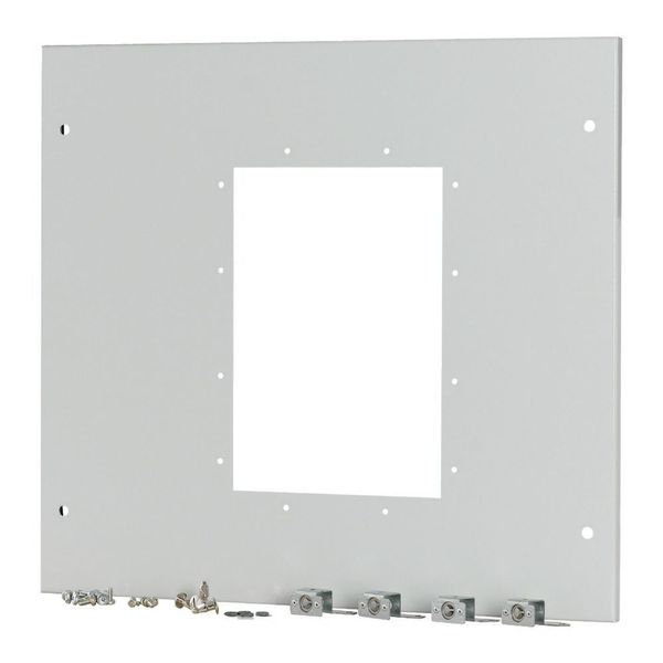 Front cover for IZMX16, withdrawable, HxW=550x600mm, grey image 5