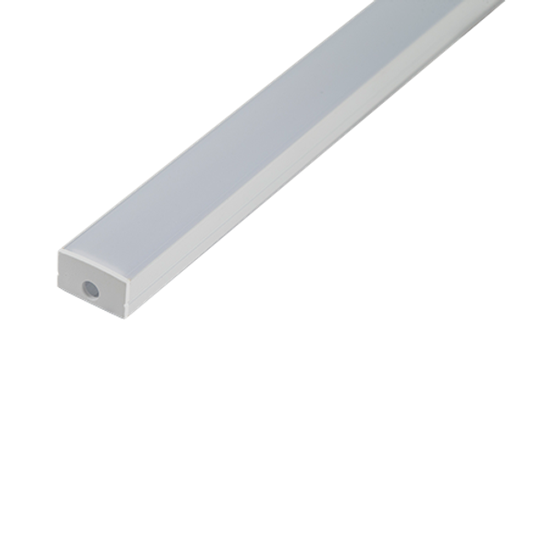 2m Surface Mounted Profile 23.5x14mm IP20 White image 3