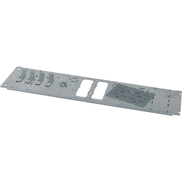 Mounting plate for  W=800 mm, 2xNZM2, vertical image 4