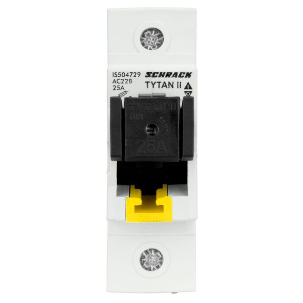 TYTAN II, D02 Fuse switch disconnector, 1-pole, complete 25A image 3