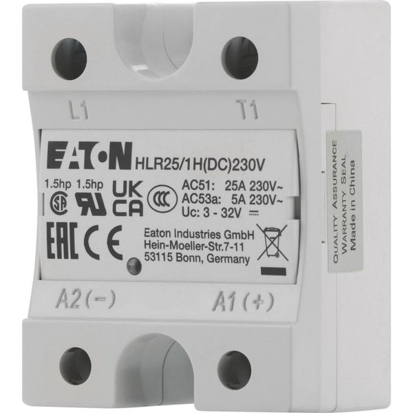 Solid-state relay, Hockey Puck, 1-phase, 25 A, 24 - 265 V, DC image 18