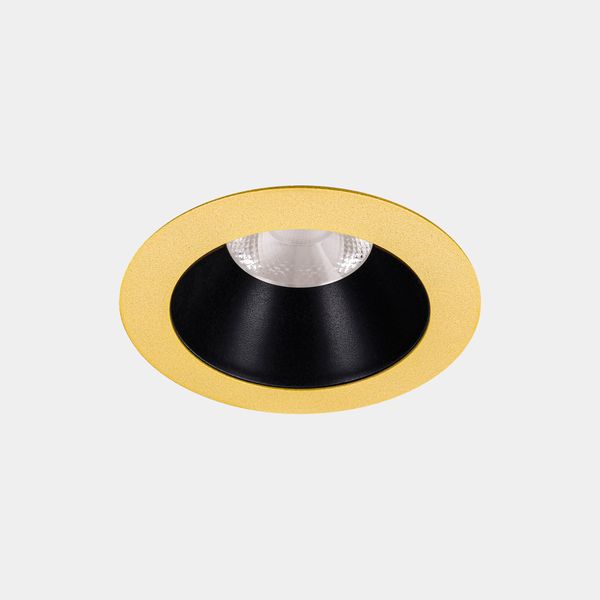 Downlight PLAY 6° 8.5W LED warm-white 3000K CRI 90 7.7º ON-OFF Gold/Black IN IP20 / OUT IP54 537lm image 1